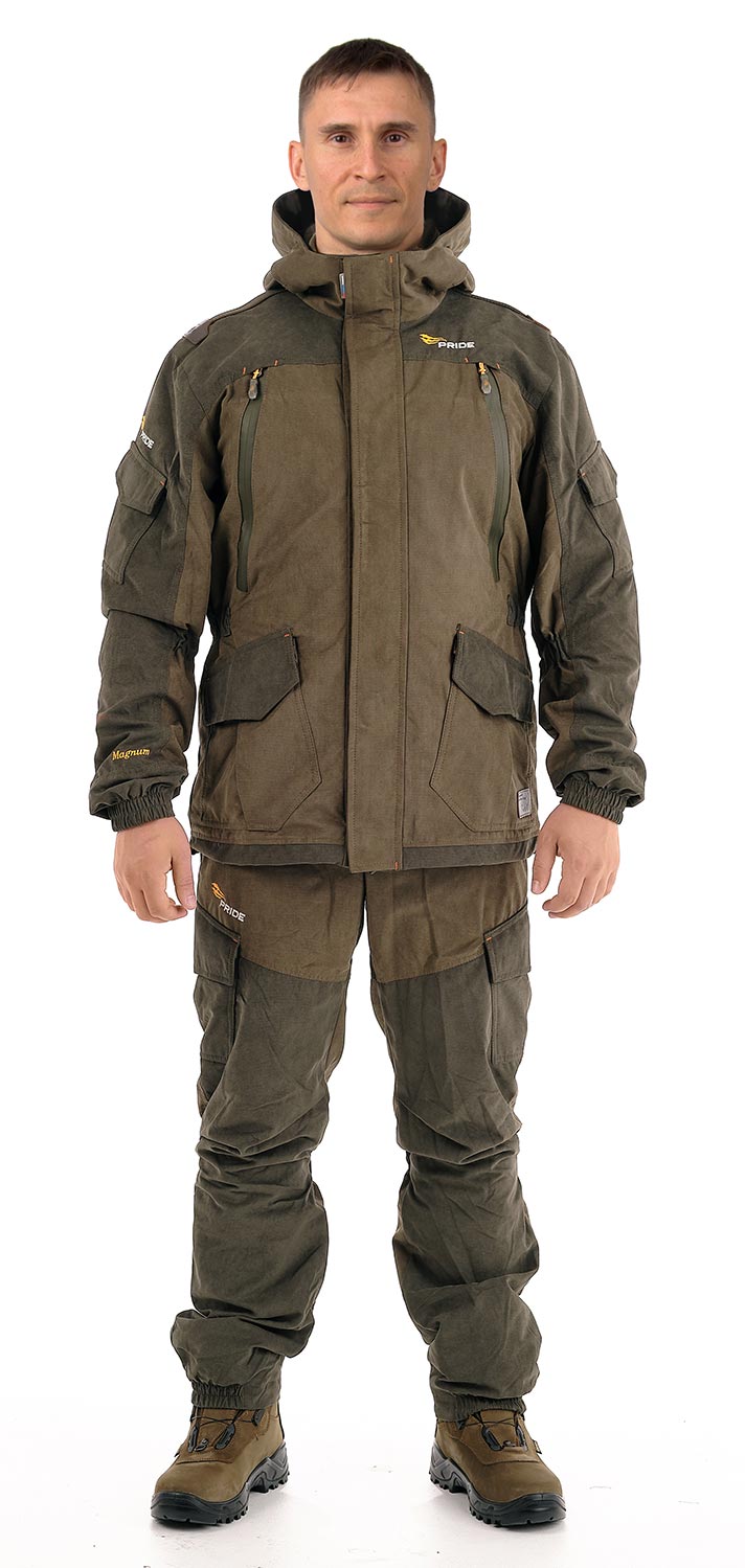 Магнум костюм для охоты PRIDE, зимний -15, хаки