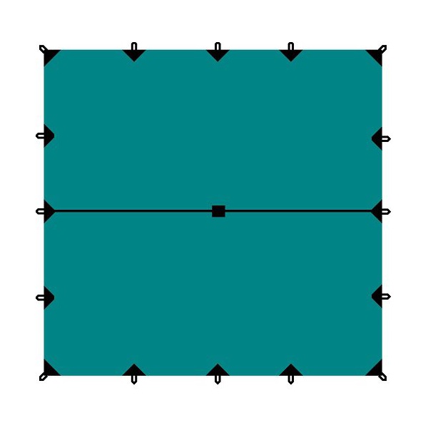 Тент 6х6 BTrace зеленый