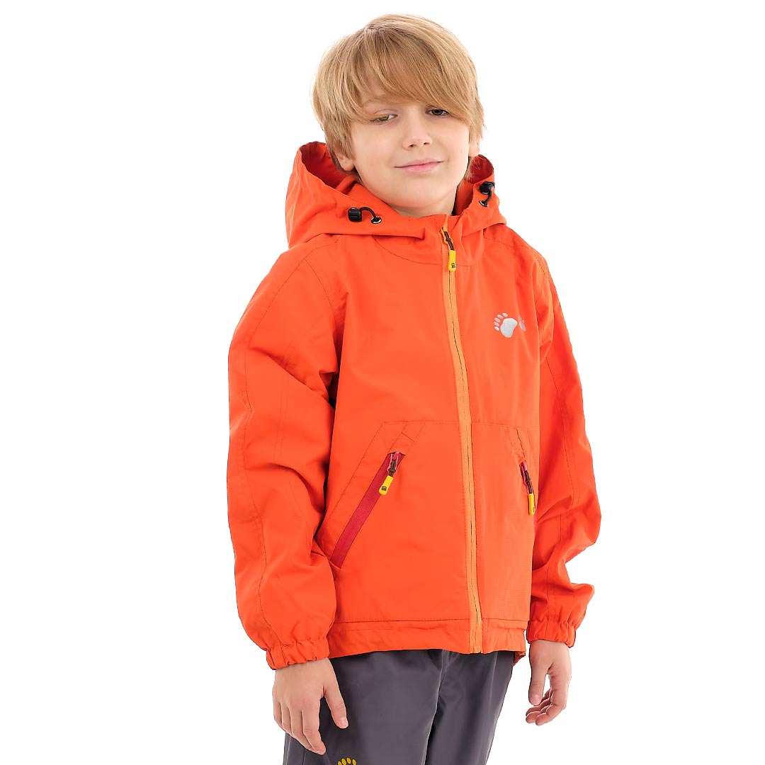 Трэвел куртка (таслан, оранж) детская