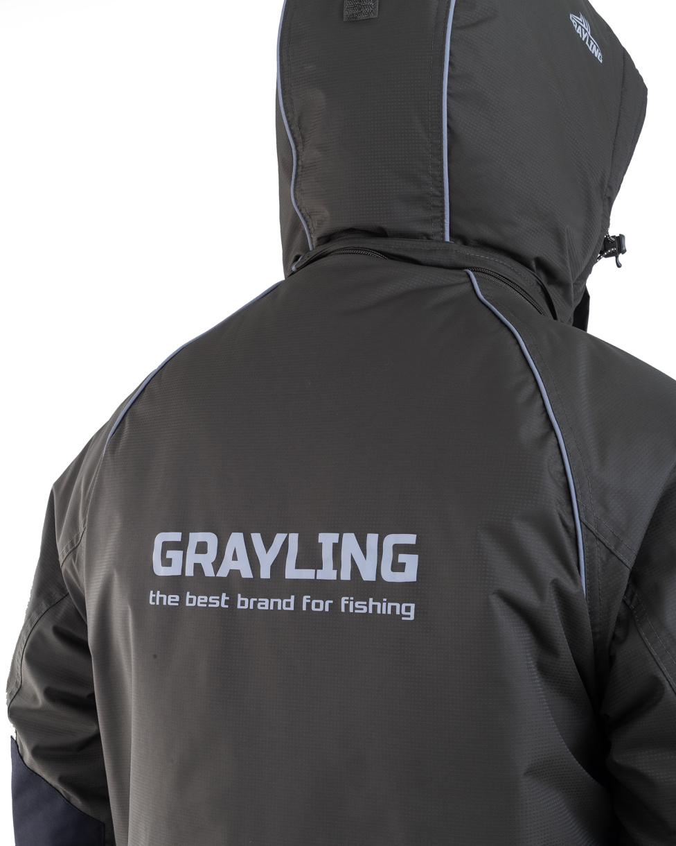 Камчатка МАГМА костюм для рыбалки GRAYLING. зимний хаки