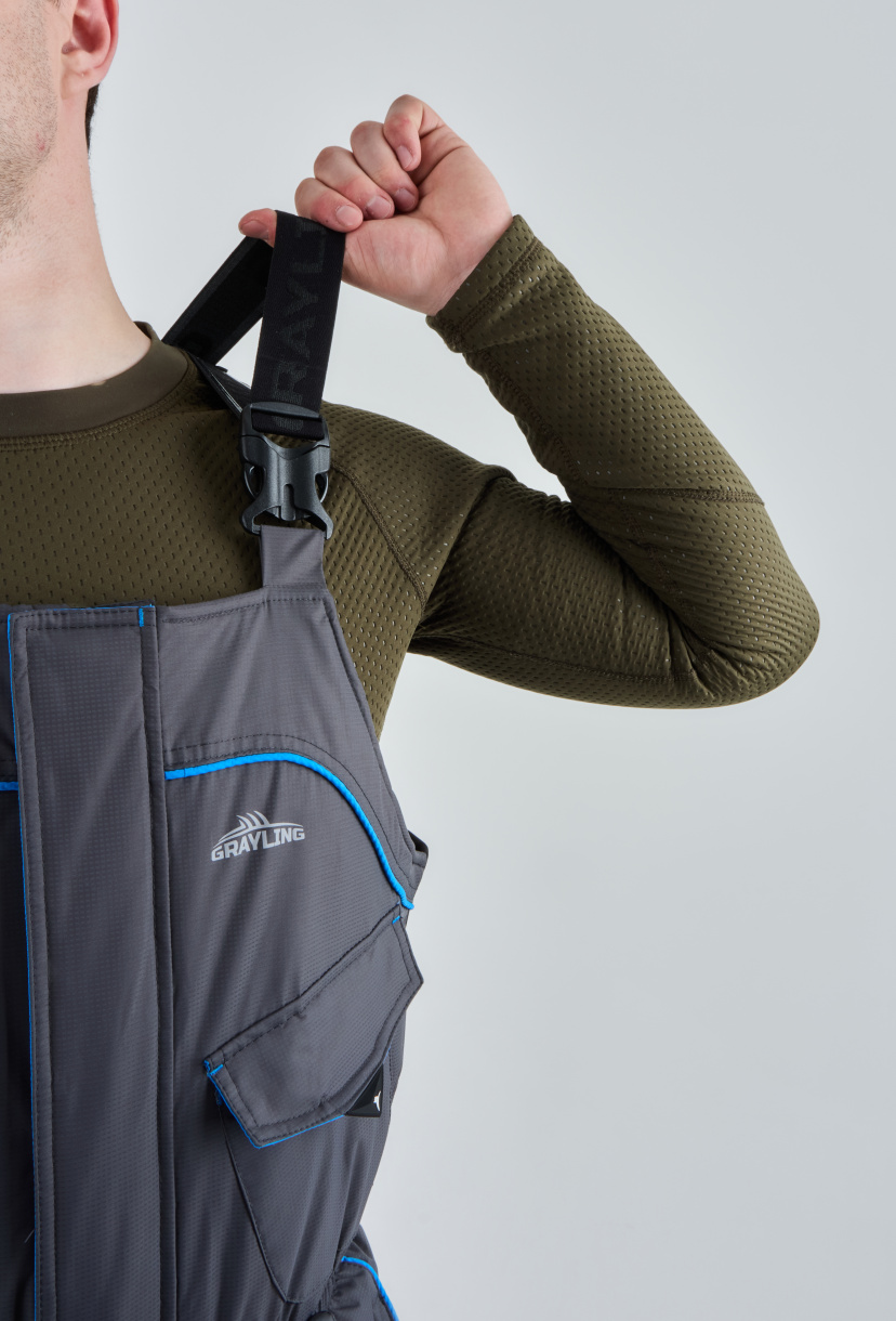 Камчатка МАГМА костюм для рыбалки GRAYLING, зимний, т.графит-синий