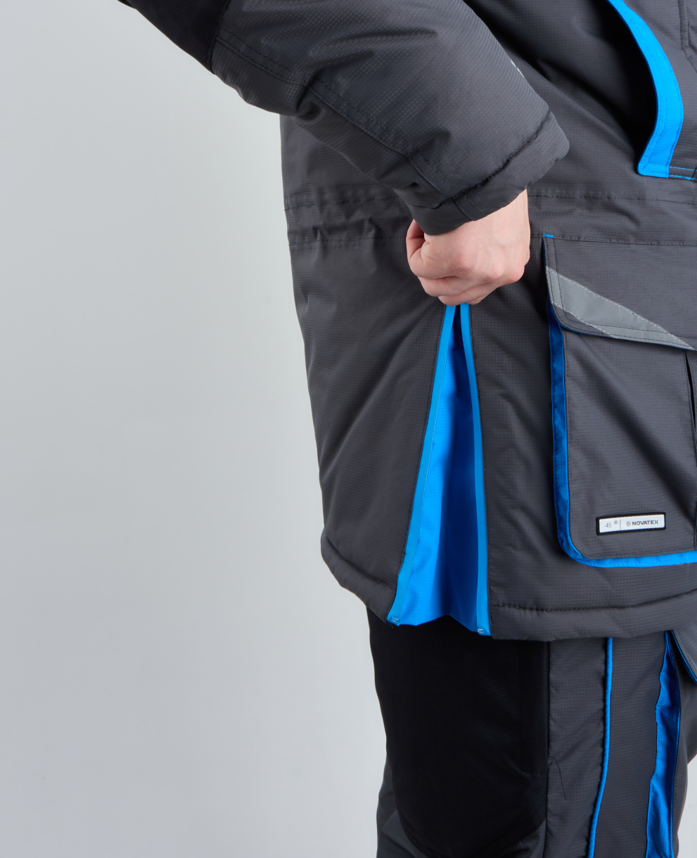 Камчатка МАГМА костюм для рыбалки GRAYLING, зимний, т.графит-синий