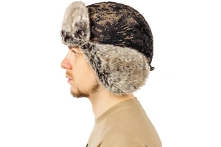 Буран Шапка-ушанка ORION Active, зеленый шельф