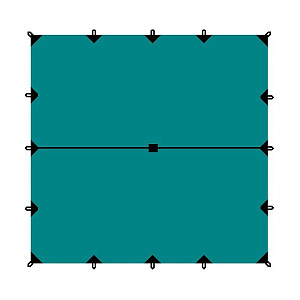 Тент 6х6 BTrace зеленый