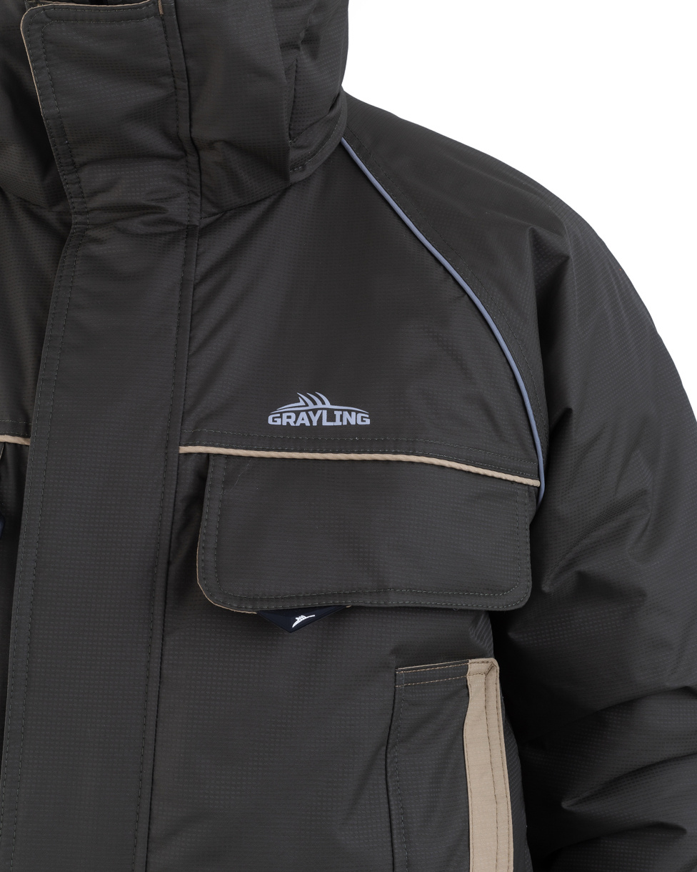 Камчатка МАГМА костюм для рыбалки GRAYLING. зимний хаки