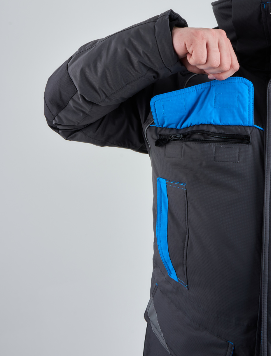 Камчатка МАГМА костюм для рыбалки GRAYLING, зимний, т.графит-синий