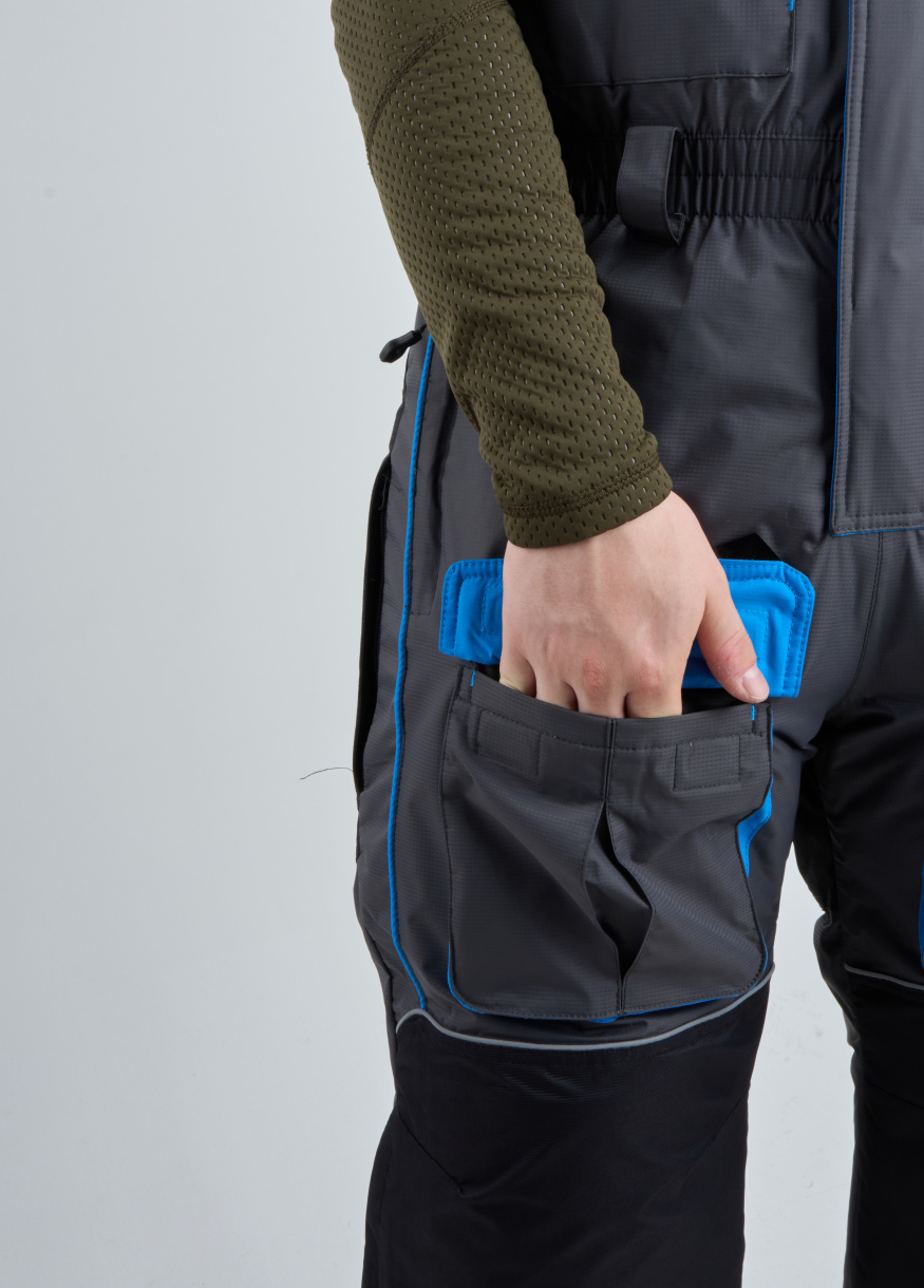 Камчатка МАГМА костюм для рыбалки GRAYLING, зимний, т.графит-синий