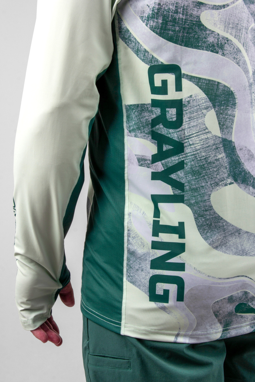 Лонгслив GRAYLING Marlin (Марлин) св.зеленый GLM-01LG