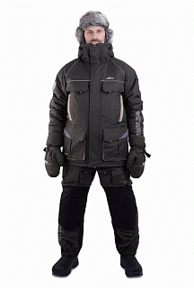 Камчатка МАГМА костюм для рыбалки GRAYLING. зимний хаки